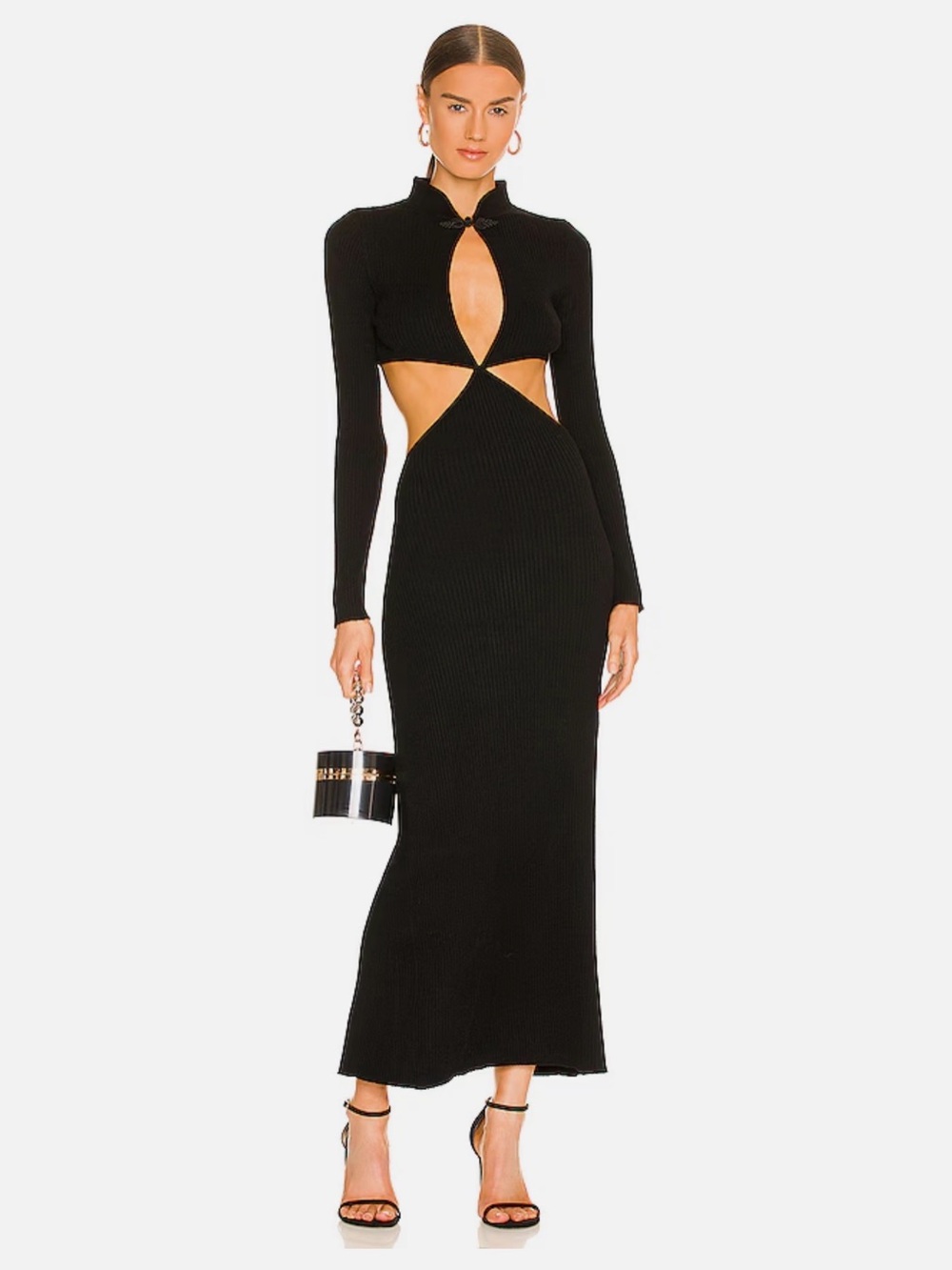 Sau Lee Demi Cut Out Knit Dress
